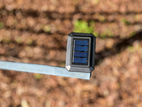 Solarleuchte LED für Pfosten 60x40 mm
